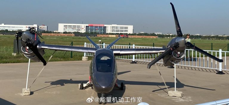 La Chine dévoile un modèle d&rsquo;hélicoptère à rotors basculants à la China Helicopter Expo