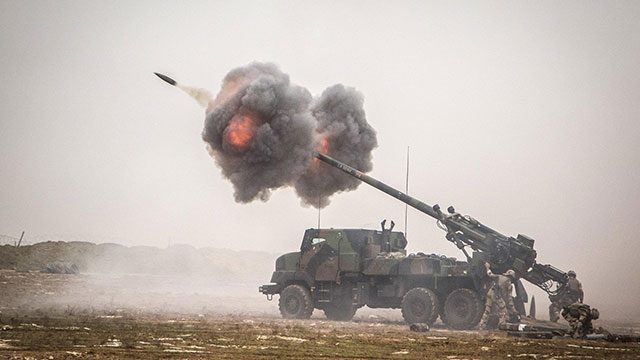 L’Arménie devient utilisatrice des obusiers français CAESAR 6×6