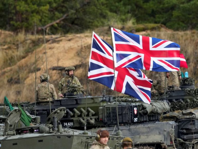 Plus de 20 000 soldats britanniques seront déployés en Europe du Nord