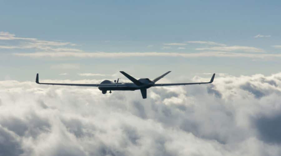 Le drone MQ-9B doté d’une capacité de veille aérienne avancée