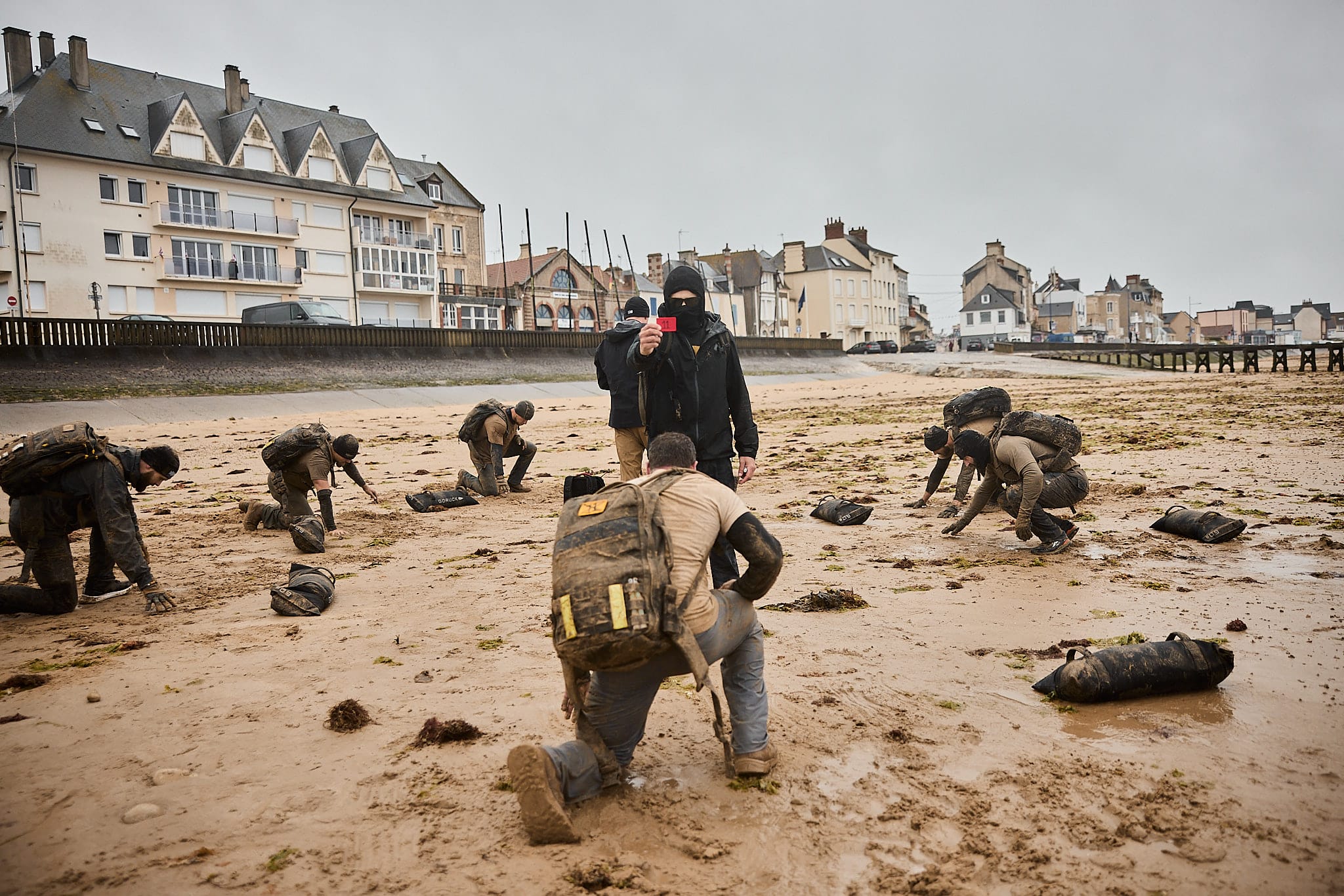 GoRuck Selection en Normandie, avec 21 participants au départ