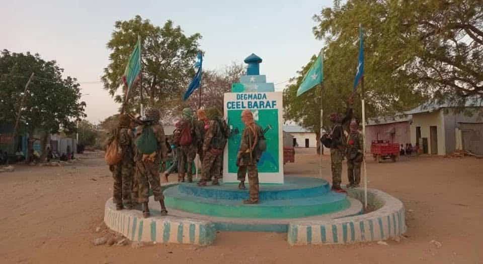 Combattants Al-Shabaab en Somalie