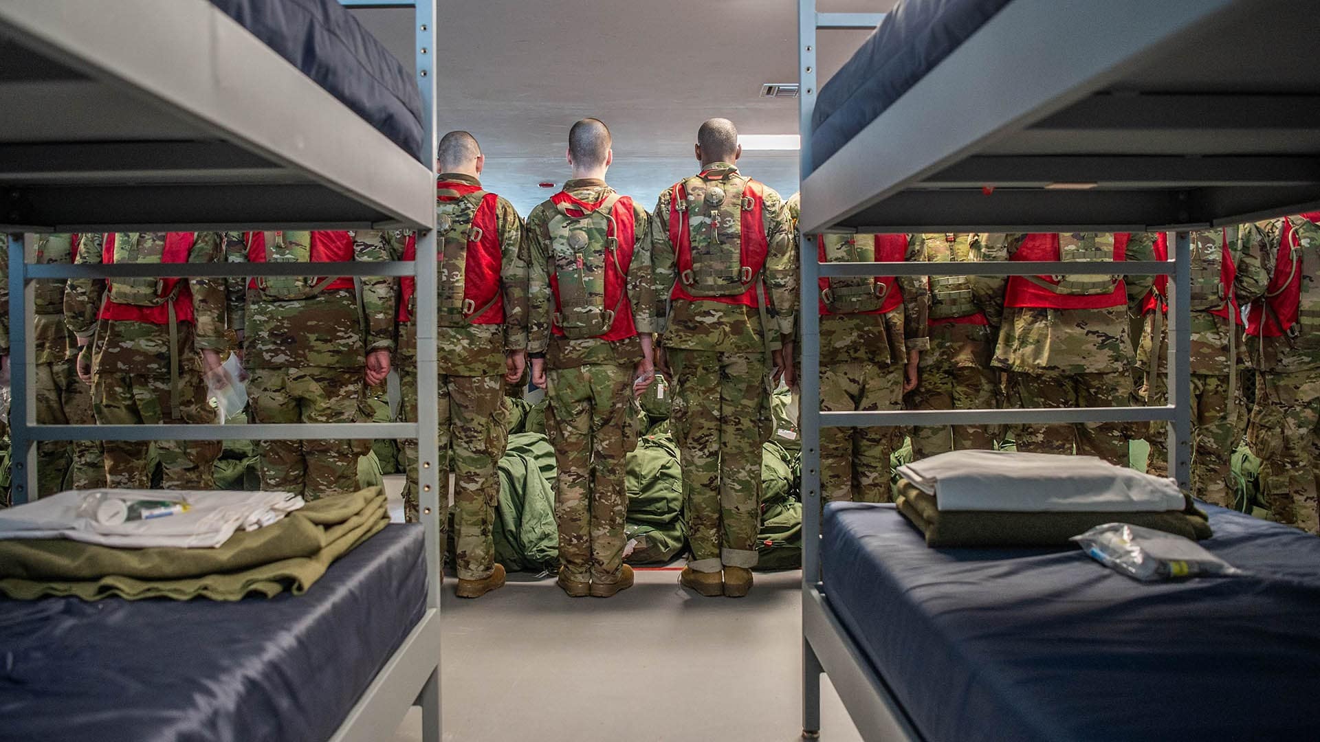 Recrues débutant le One Station Unit Training à Fort Benning