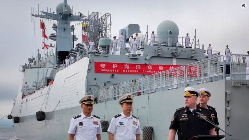 Sous-marins russe et chinois lors de la patrouille conjointe