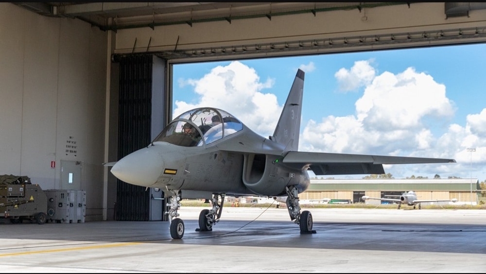 Avion M-346 de l’armée de l’air italienne