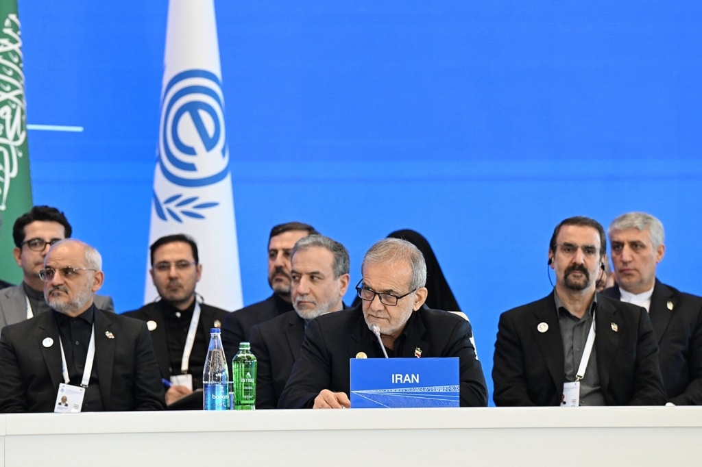 Président iranien Masoud Pezeshkian, juillet 2025