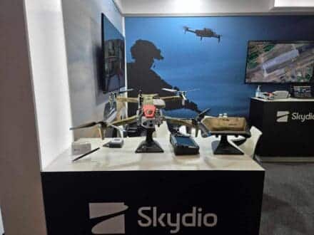 Système magnétique de largage pour drone Skydio XD10
