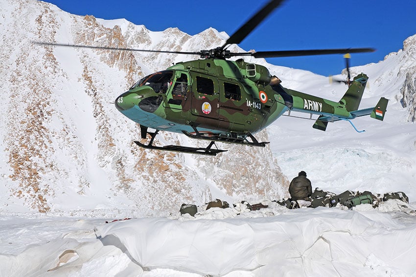 Hélicoptère ALH Dhruv