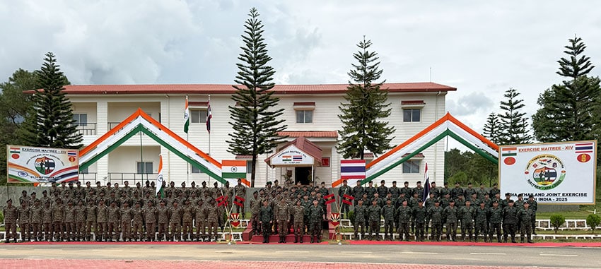 Exercice conjoint Inde-Thaïlande MAITREE