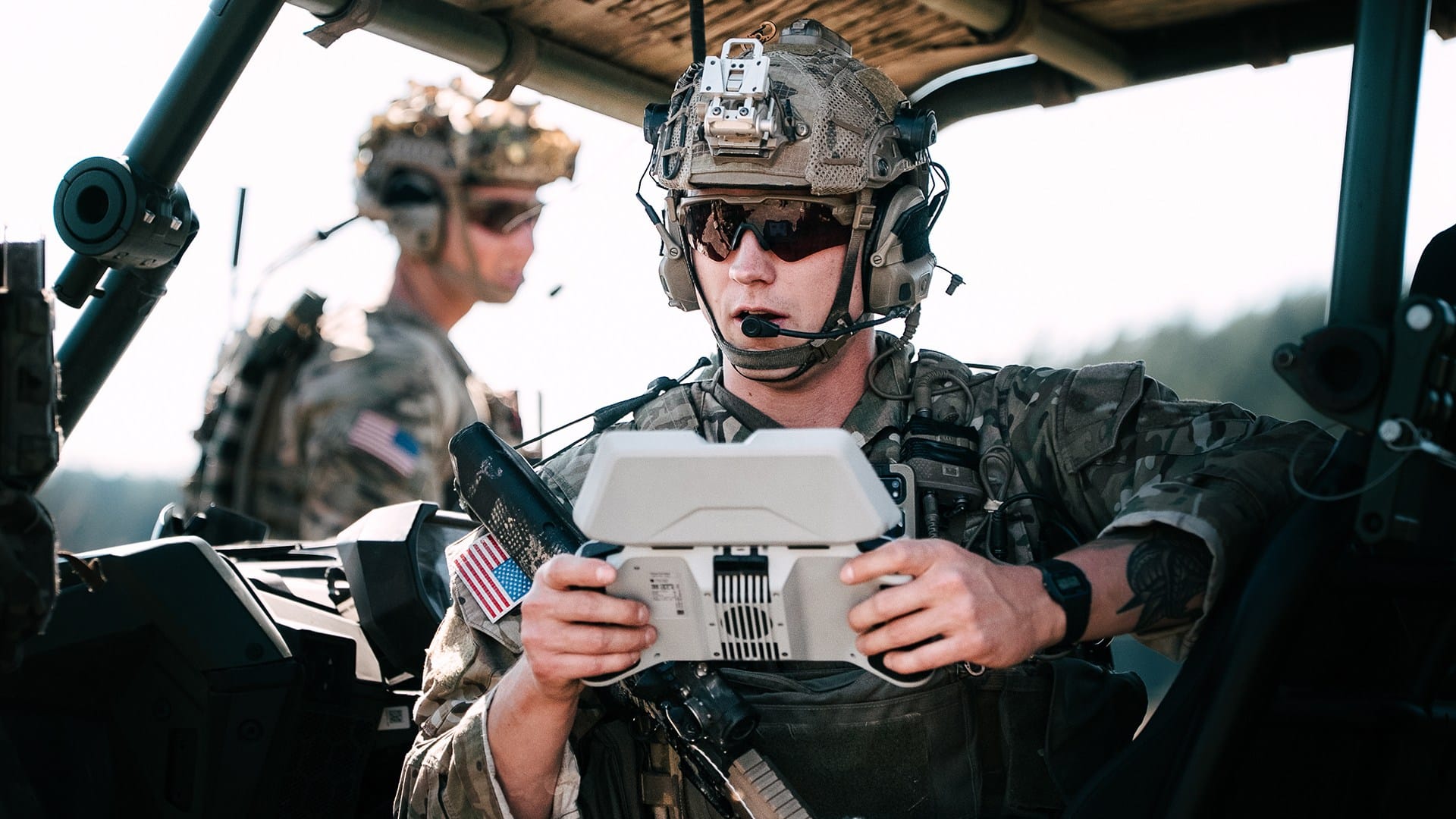 Les Rangers testent des drones FPV