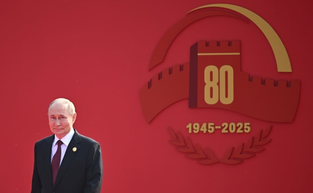 Vladimir Poutine à Pékin, 3 septembre 2025