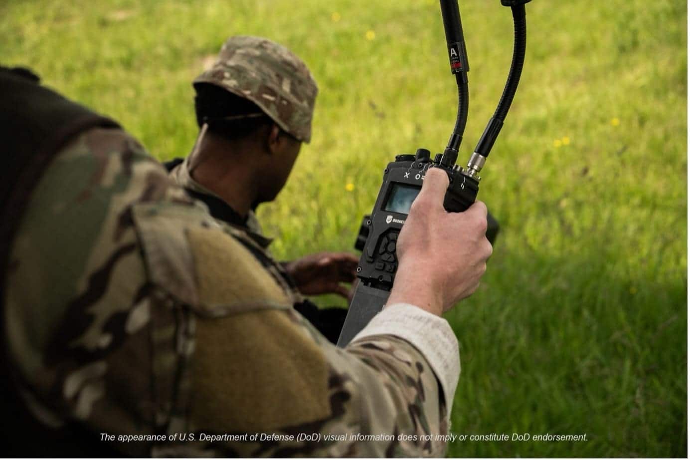 DroneShield RfPatrol Mk2 utilisé par l’armée américaine lors d’un exercice d’entraînement