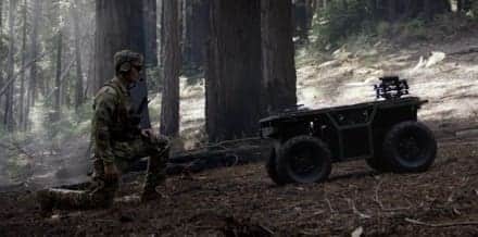 NOMAD UGV équipé du système Fury