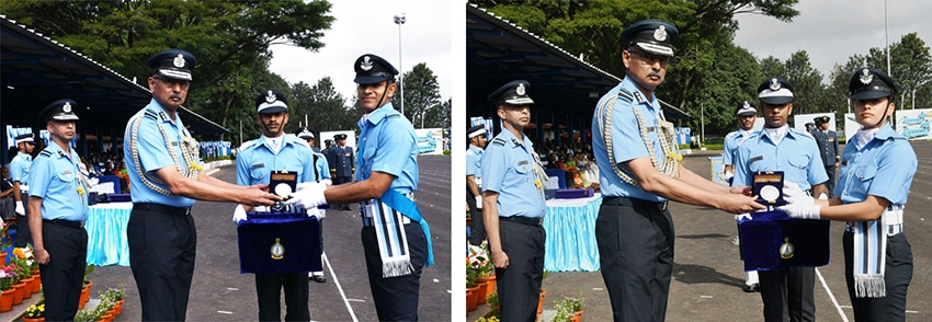 Remise des récompenses aux officiers techniques