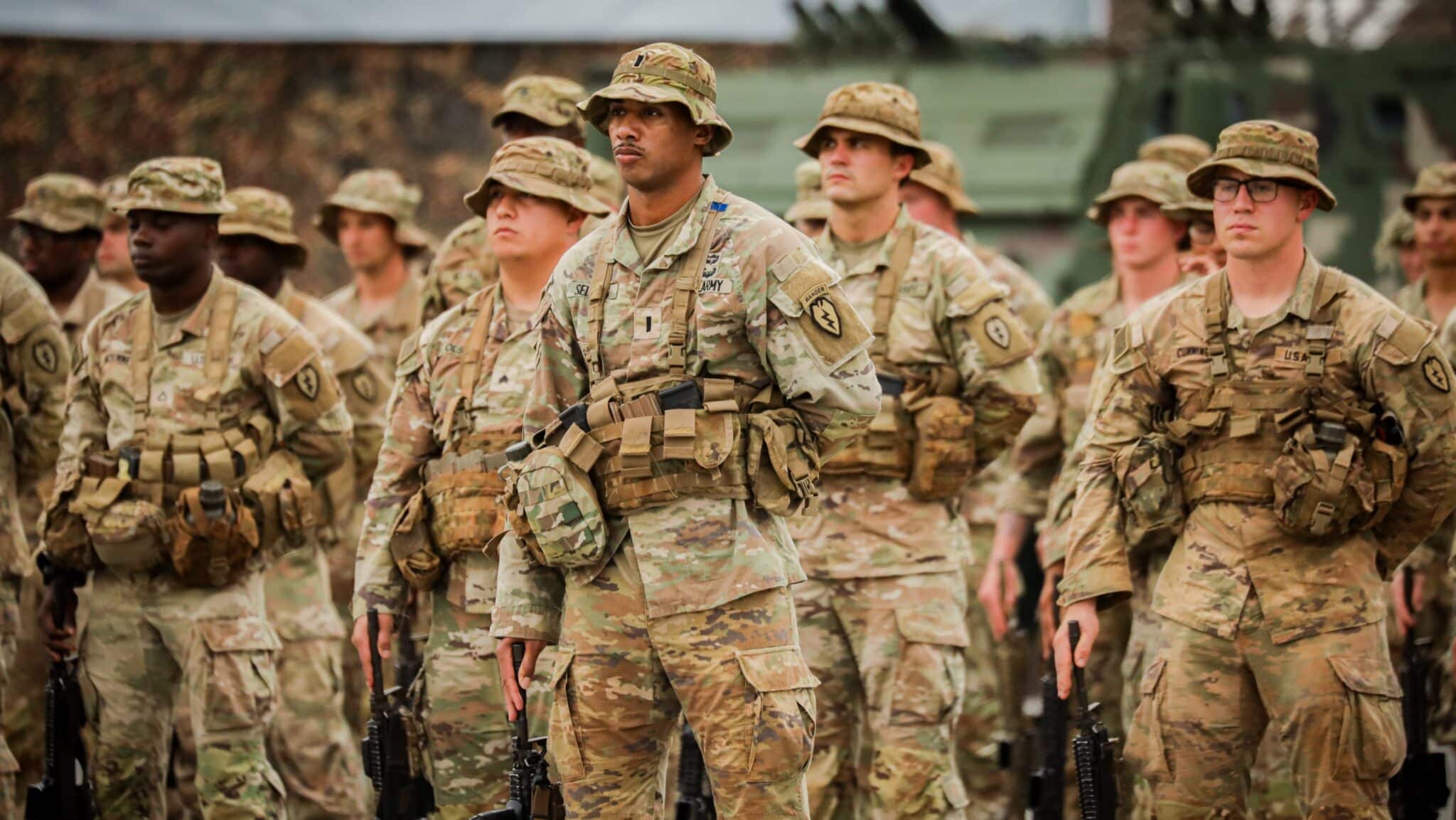 Soldats de la 25e division d’infanterie lors de l’exercice Keris Strike 25 en Malaisie, 17 juillet 2025