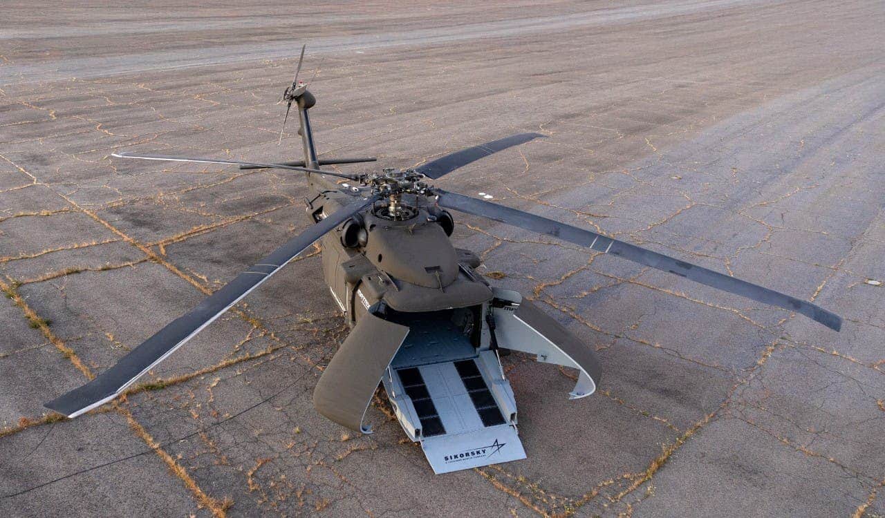 Drone cargo autonome Black Hawk S-70UAS U-Hawk
