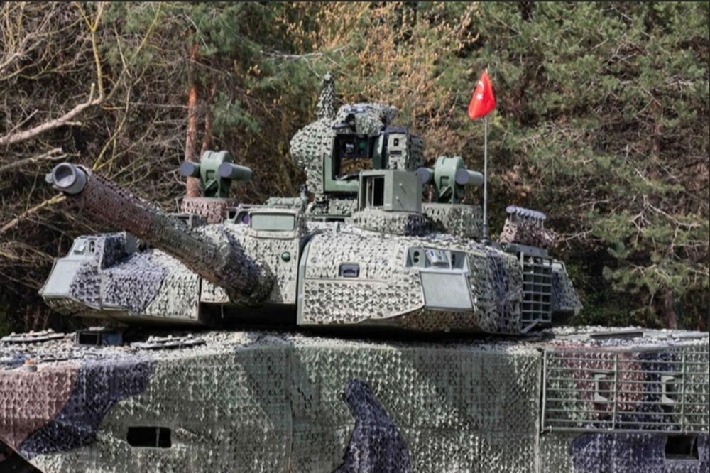 Char Altay équipé du système AKKOR