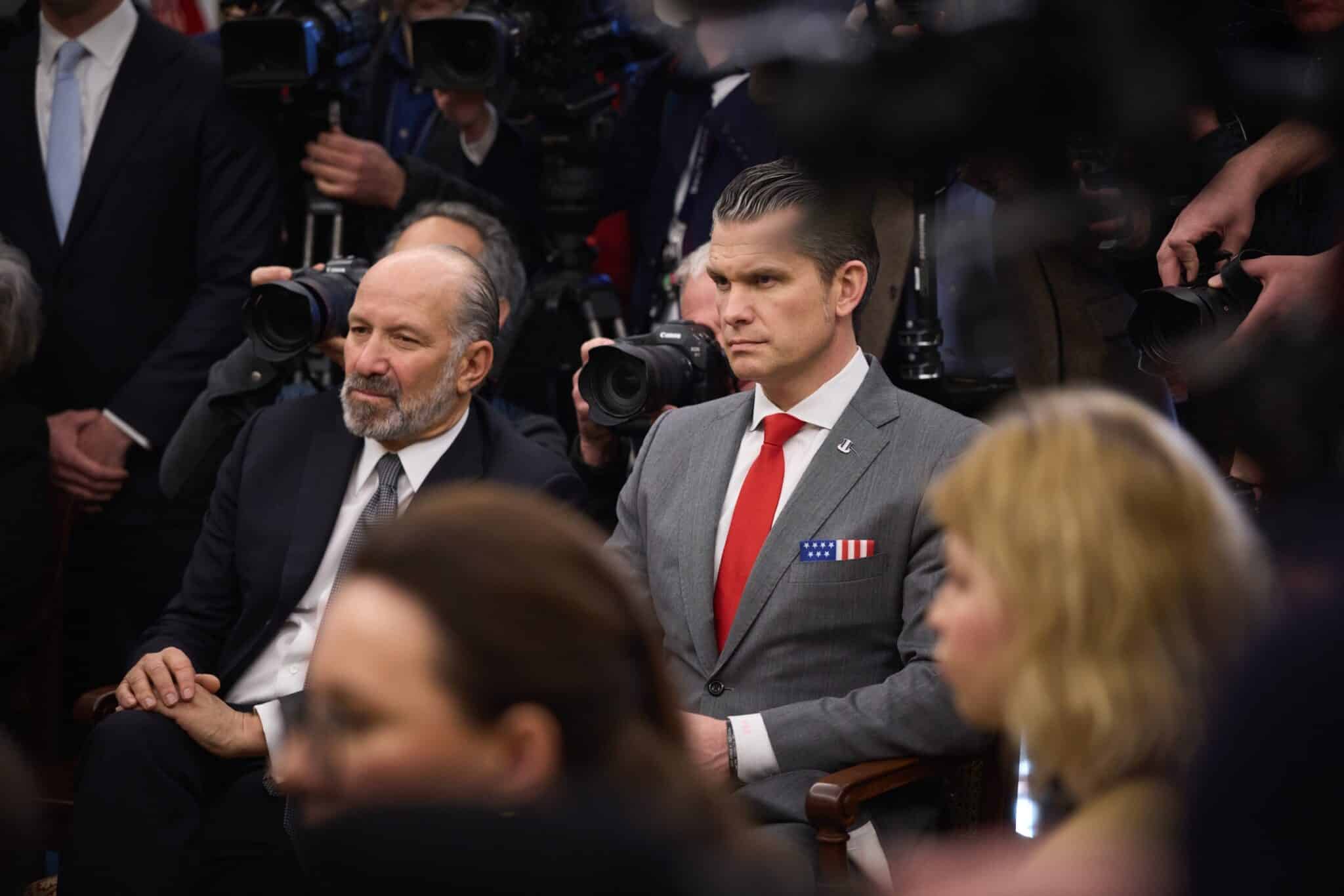Pete Hegseth, secrétaire américain à la Guerre