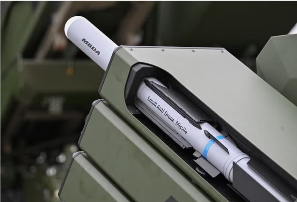 Mini missile antidrones