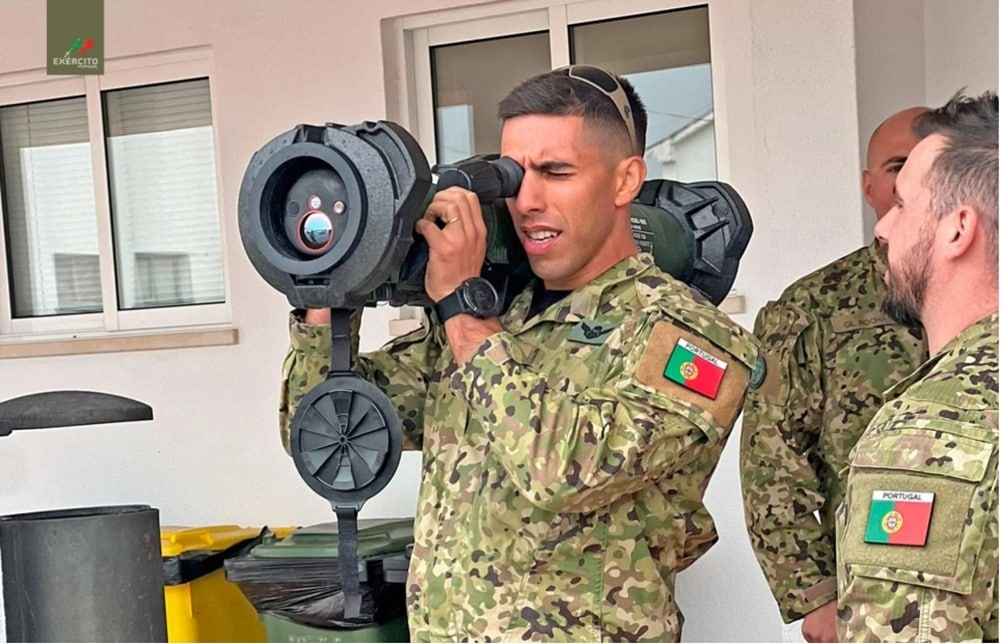 Entraînement au système Spike au Portugal