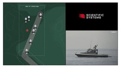 Essai en mer USV Scientific Systems