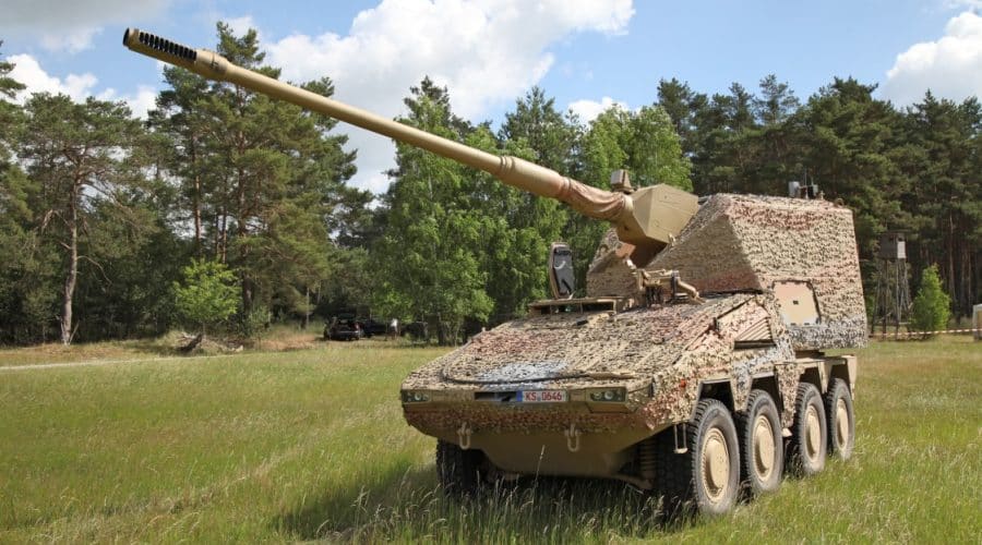 Royaume-Uni commande 72 obusiers automoteurs sur roues KNDS RCH 155 pour son armée de terre