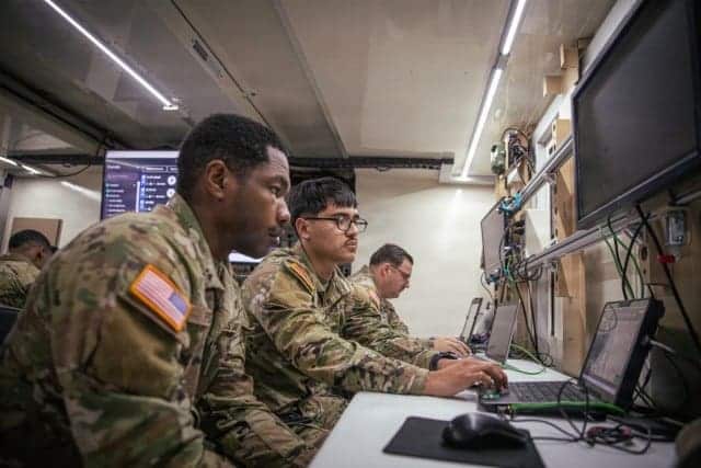 Exercice militaire intégrant l’IA