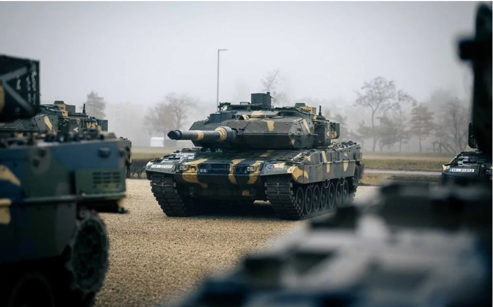 Char Leopard 2A7HU hongrois