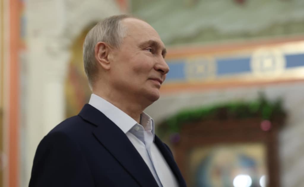 Vladimir Poutine en janvier 2026