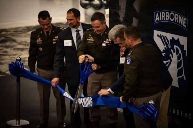 Inauguration du poste d'innovation conjoint Lt. Gen. Gavin à Fort Bragg