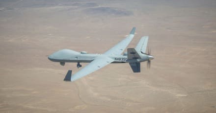 Équipage belge en formation sur MQ-9B SkyGuardian