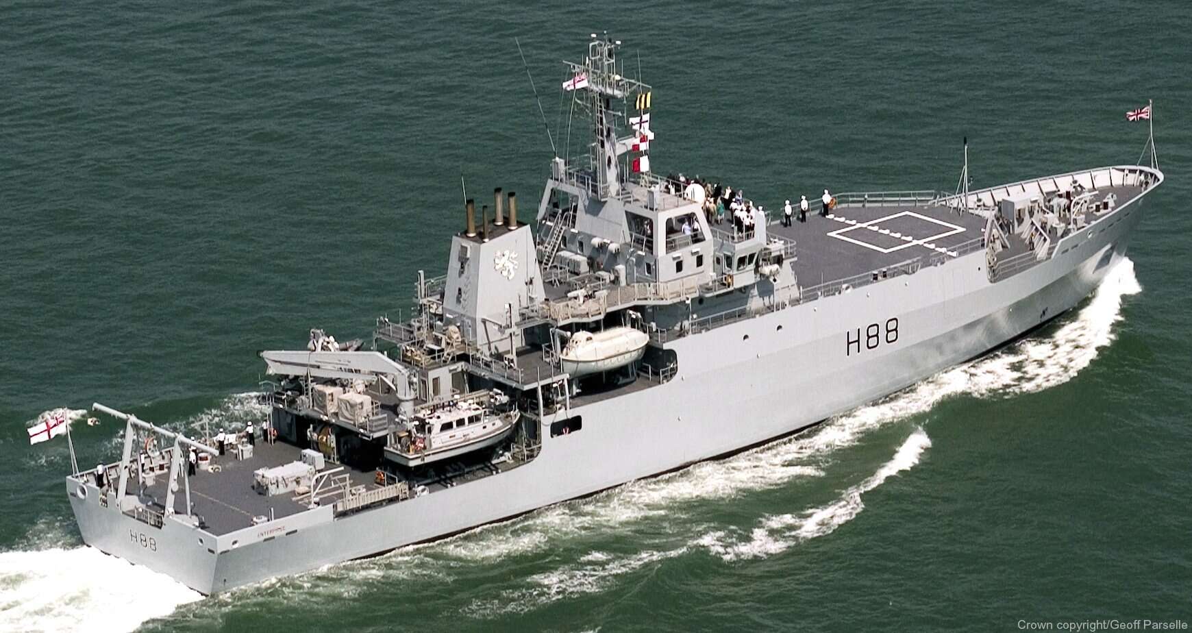 Le Royaume-Uni cède l’ex-HMS Enterprise, navire hydrographique, au Bangladesh