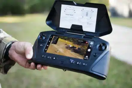 Drone en opération