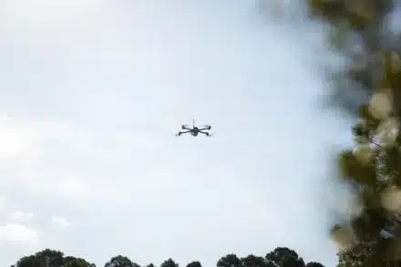 Inspection de site par drone