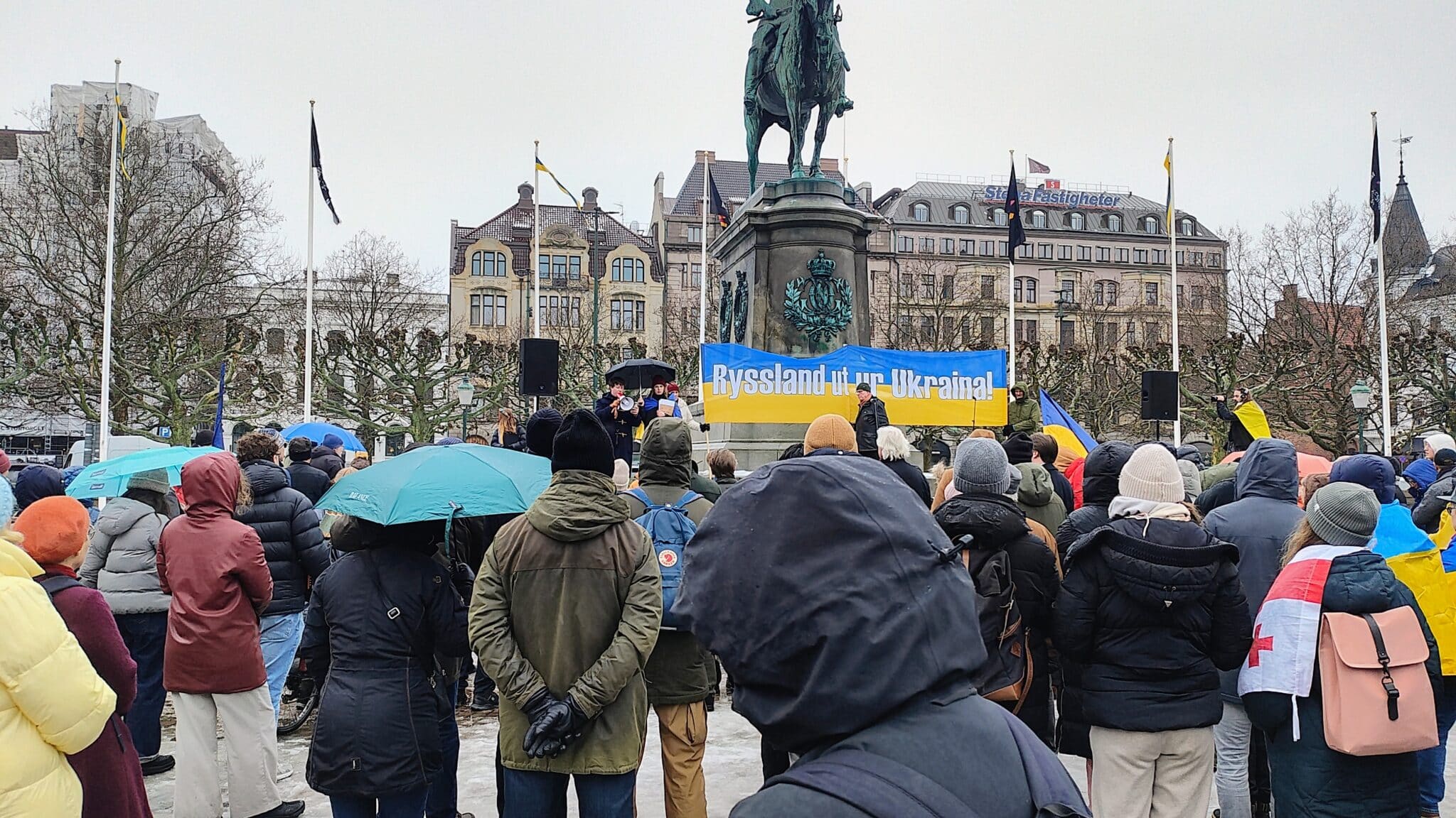 Manifestation de soutien à l’Ukraine à Malmö