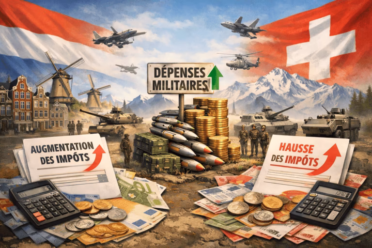 Les Pays-Bas et la Suisse augmentent leurs impôts pour financer la hausse des dépenses militaires