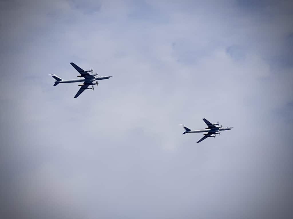 Bombardier stratégique russe Tu-95 Bear
