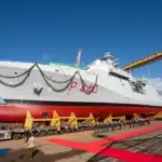 Le premier patrouilleur italien de nouvelle génération OPV Ugolino Vivaldi mis à l&rsquo;eau