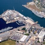 Petit incendie maîtrisé à bord d’un navire de la Royal Navy à Devonport