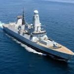 Navire britannique abat un essaim de drones d’attaque au large des côtes du Royaume-Uni