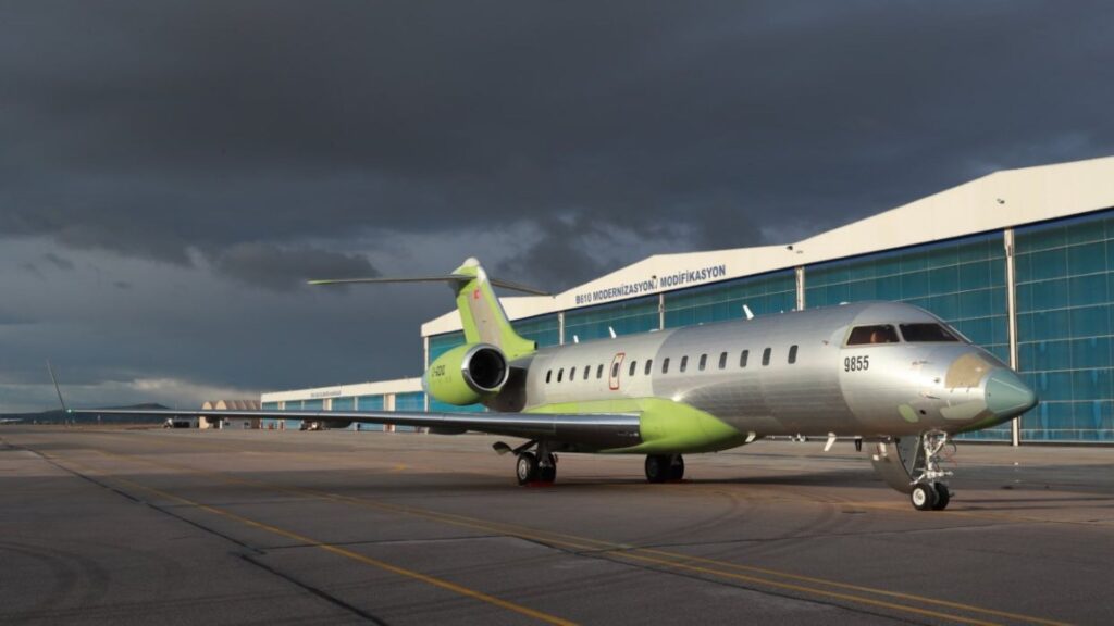 Turquie : Premier vol du prototype de l’avion de guerre radioélectronique Hava SOJ