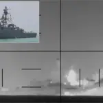 La Marine américaine publie des images du naufrage d’une frégate iranienne au large du Sri Lanka