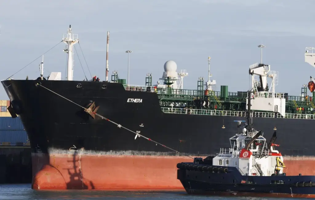 La Belgique et la France interceptent un pétrolier russe dans la flotte de l’ombre en mer du Nord