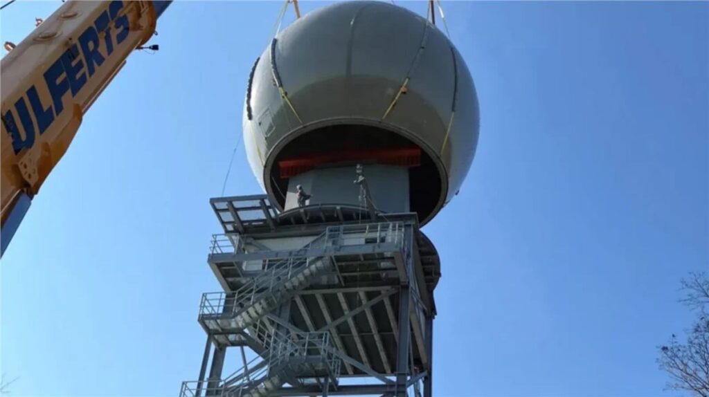 La Luftwaffe reçoit son premier radar de surveillance longue portée TRL-4D