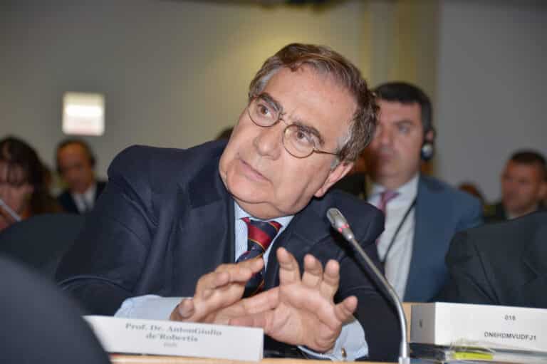 Dr. AntonGiulio de’ Robertis, International Relations...