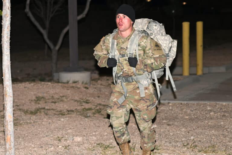 FORT BLISS, Texas – Pfc. Troy Renkiewicz, 1st Armored...
