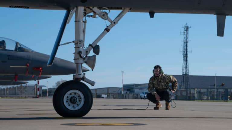 U.S. Air Force Senior Airman Adam Arisis-Basas, 494th...