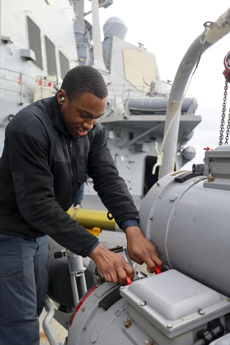 NORWEGIAN SEA – (May 06, 2025) Sonar Technician...