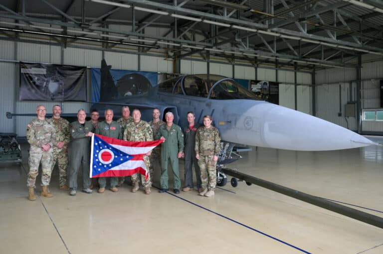 Members of the Ohio National Guard and Hungarian Defence...