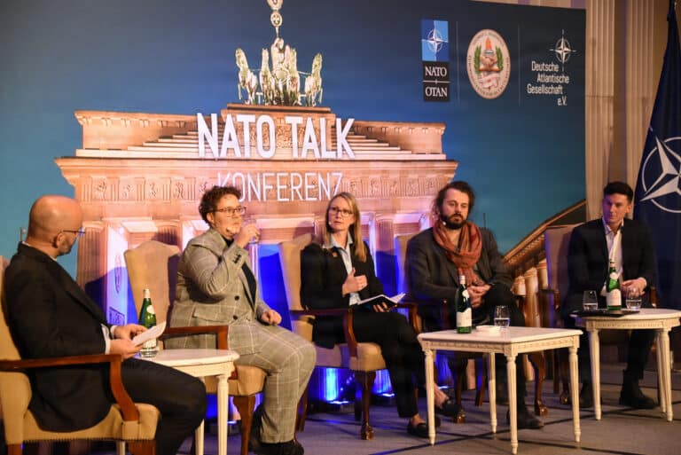 The Marshall Center was represented by three panelists...